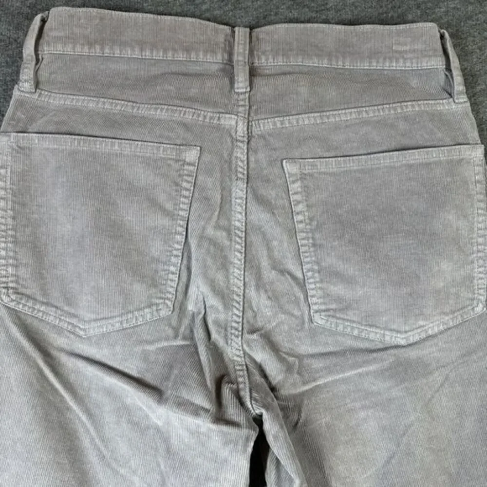 NWT J.Crew Corduroy Chino‎ Pants Womens 30 Gray 27